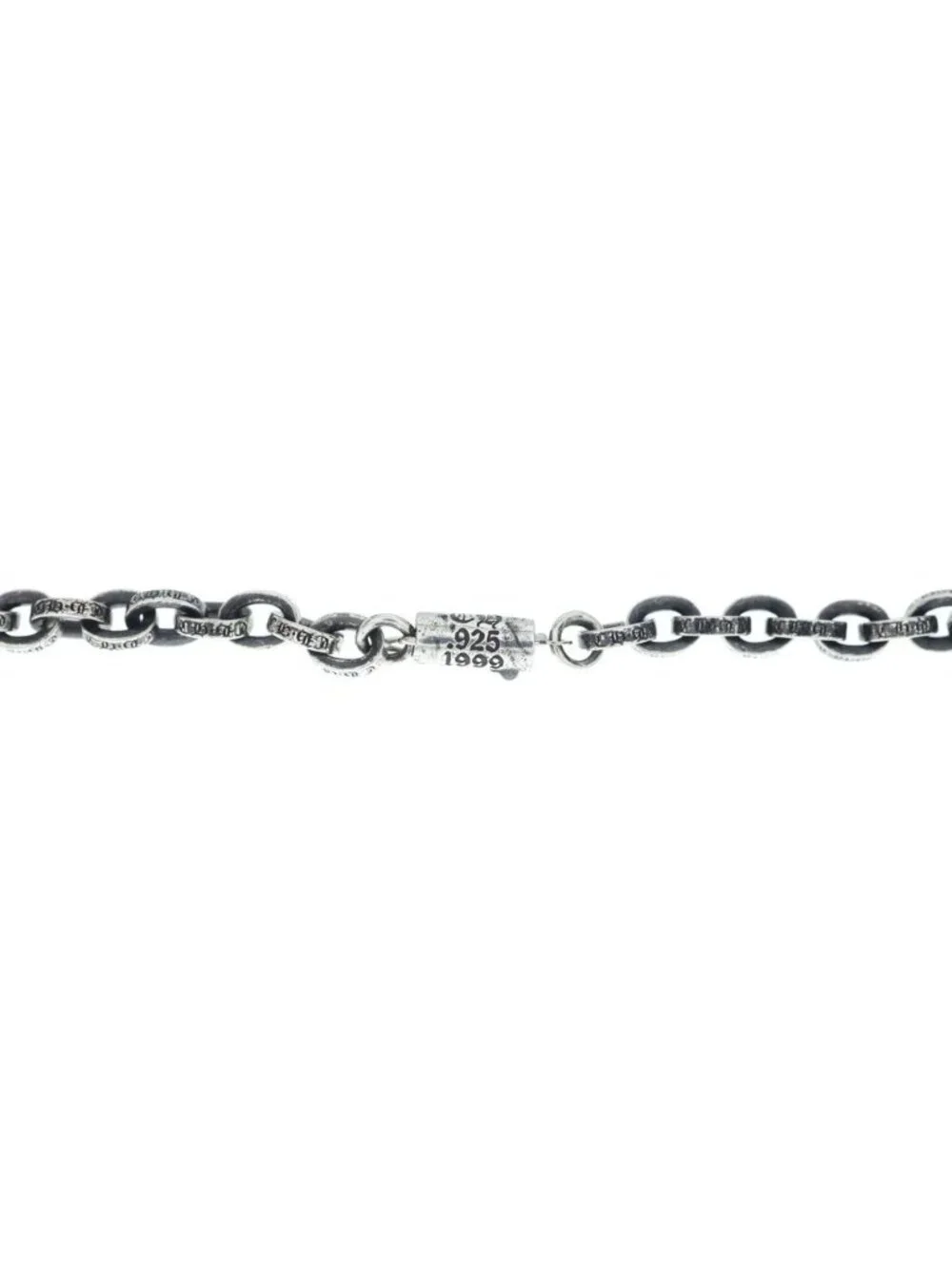 Chrome Hearts Paper Chain 20 Necklace Silver